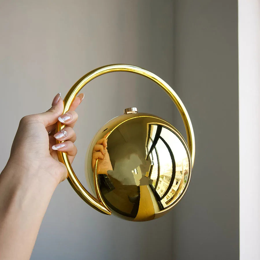  The Orb Marble Sphere Clutch