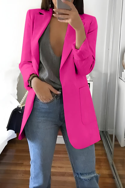 Chic Single-Button Women's Blazer
