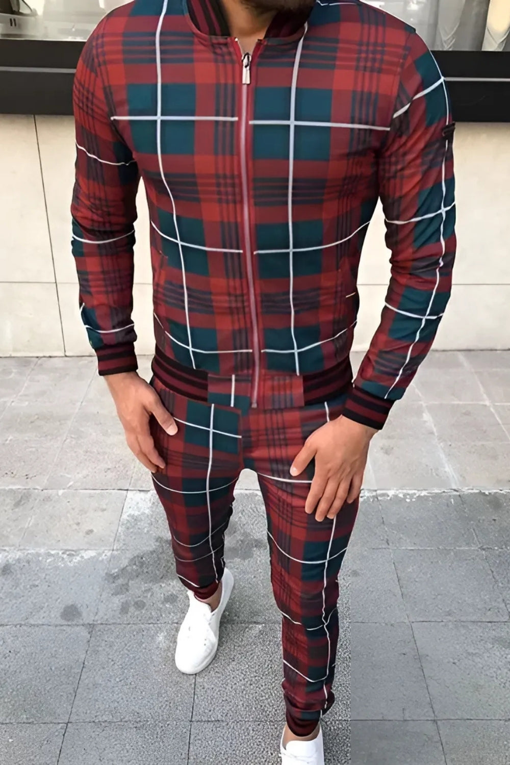 Streetwear Style Men's Suit