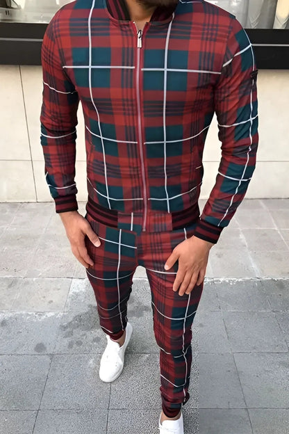 Streetwear Style Men's Suit