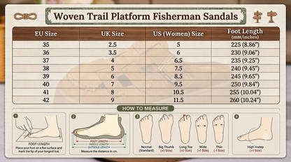 Woven Trail Platform Fisherman Sandals