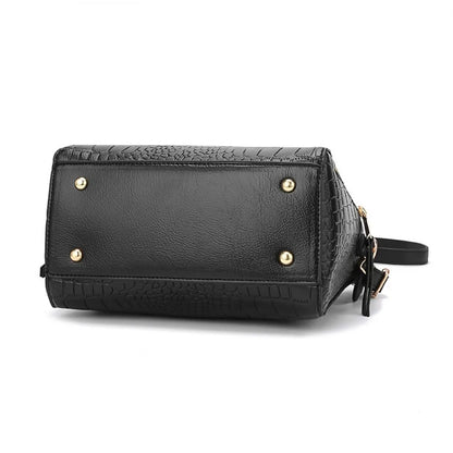 Luxury Crocodile Pattern Handbag