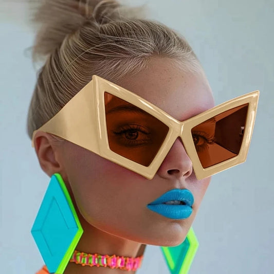 Futuristic Vision Shield Sunglasses