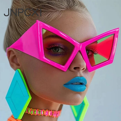 Futuristic Vision Shield Sunglasses