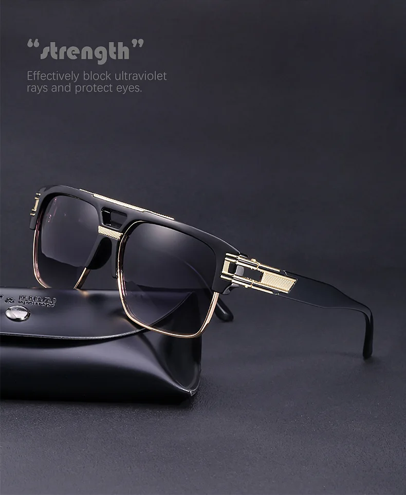 Bold Square Designer Sunglasses