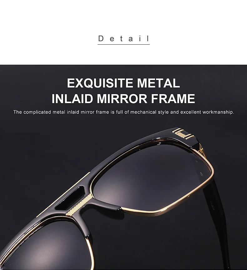 Bold Square Designer Sunglasses
