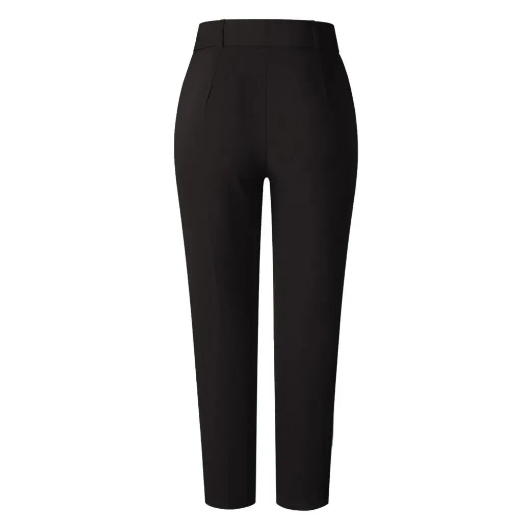 Elegant high waisted workwear belted pants available at Prolyf Styles