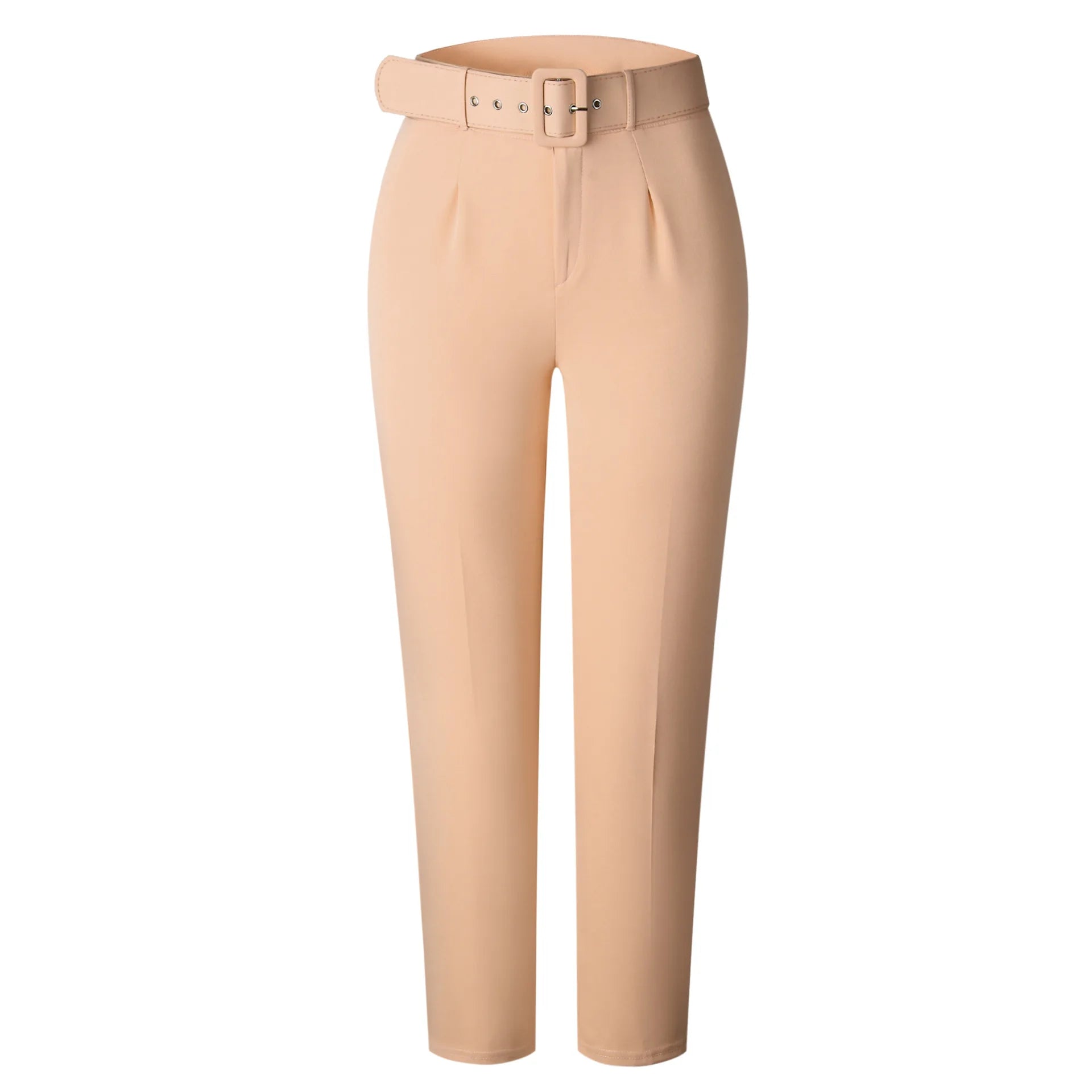 Elegant high waisted workwear belted pants available at Prolyf Styles