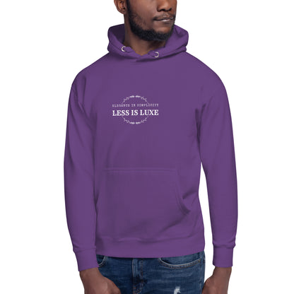 Less is Luxe Men's Hoodie