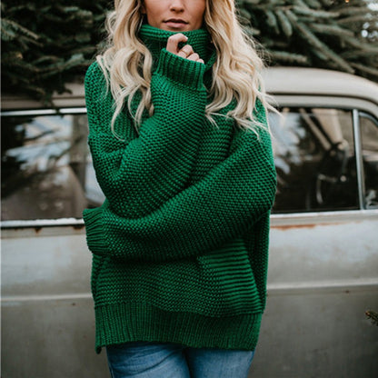 Knitwear Long Sleeve Turtleneck Sweater