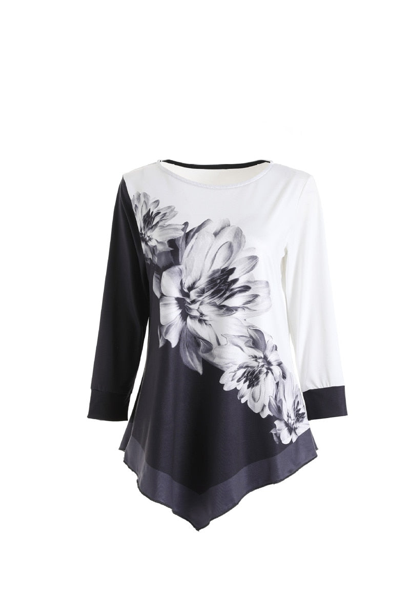 Casual Style Printed Top
