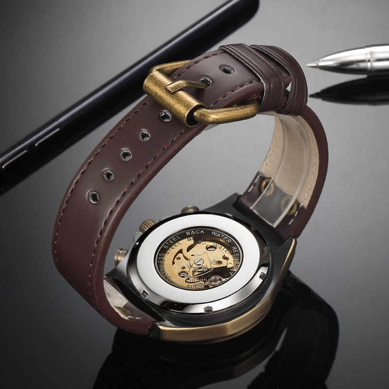 Stainless Steel Mechanical Wristwatch - ProLyf Styles
