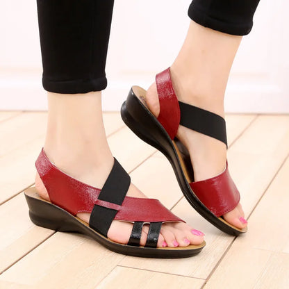Chic Genuine Leather Sandals