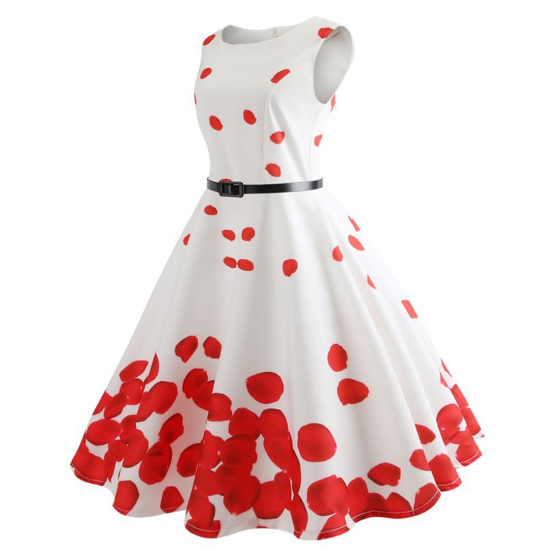 Sleeveless Summer Flare Dress - ProLyf Styles