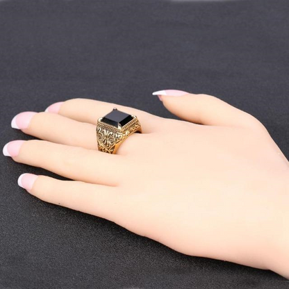 Men's Medieval Gold Ring - Men & women apparel, Women's swimwear, men's shirts and tops, Women jumpsuits and rompers, women spring fashion