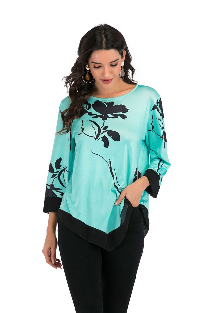 Casual Style Printed Top
