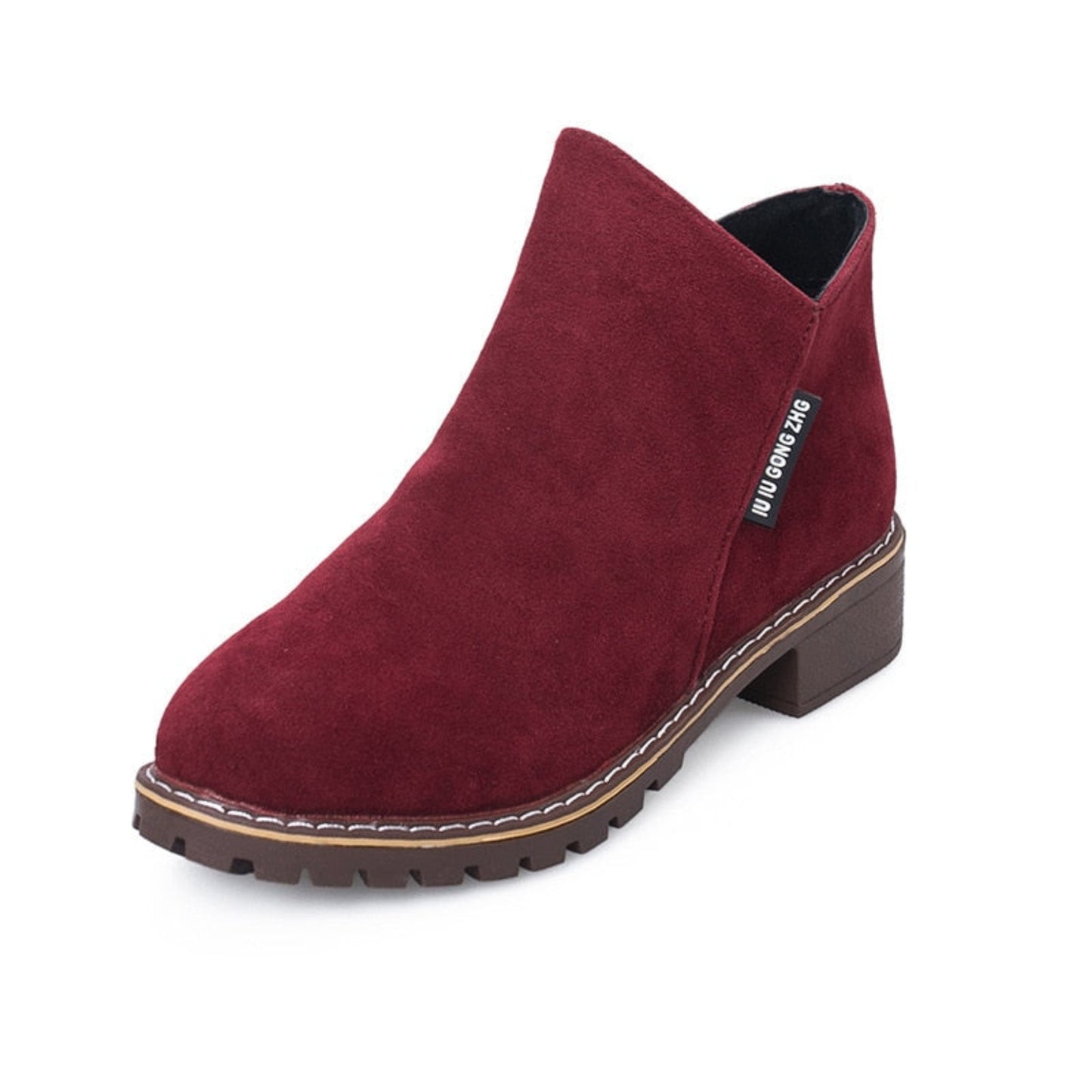 Autumn Winter Suede Ankle Boots