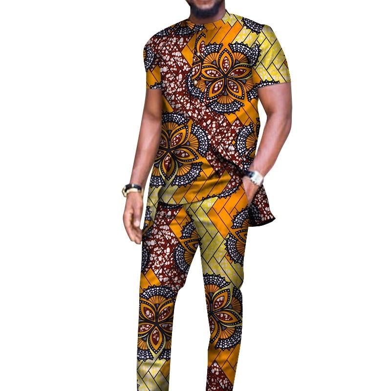 Men's African Design Suit