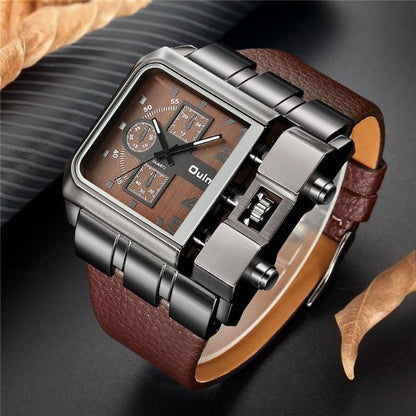 Men's Casual Leather Watch - Men & women apparel, Women's swimwear, men's shirts and tops, Women jumpsuits and rompers, women spring fashion