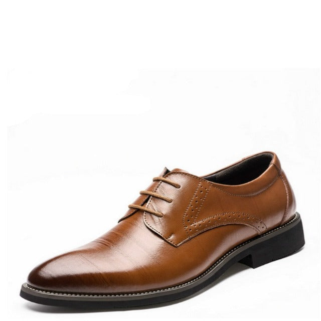 Wingtip Carved Italian Oxfords - ProLyf Styles