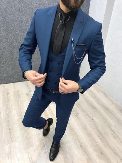 Fashion Forward 3-Piece Slim Fit Men Suit - ProLyf Styles